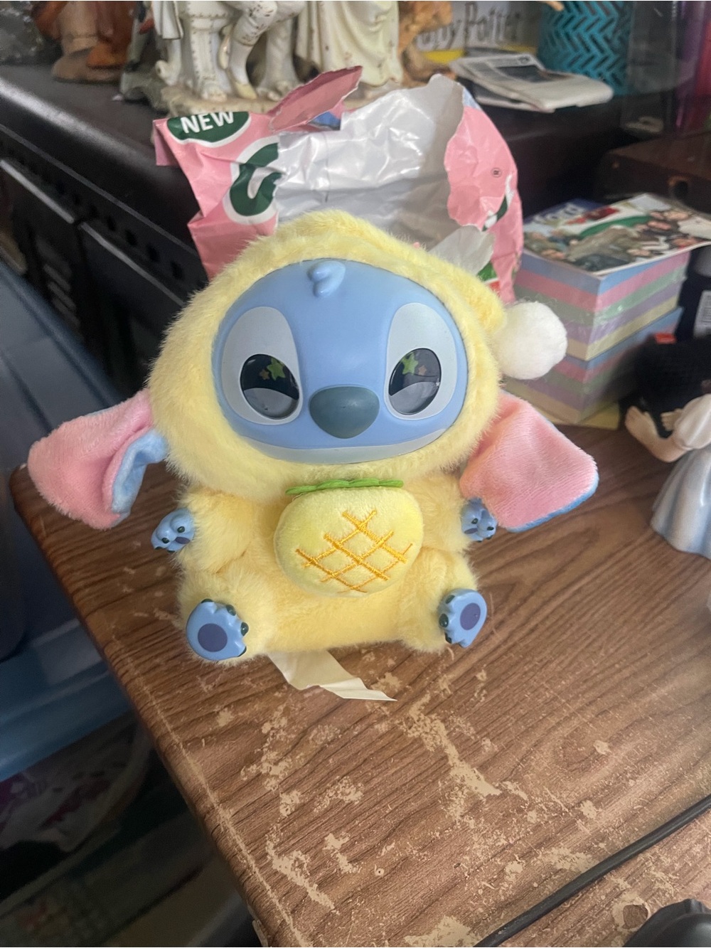 Stitch plush with pineapple